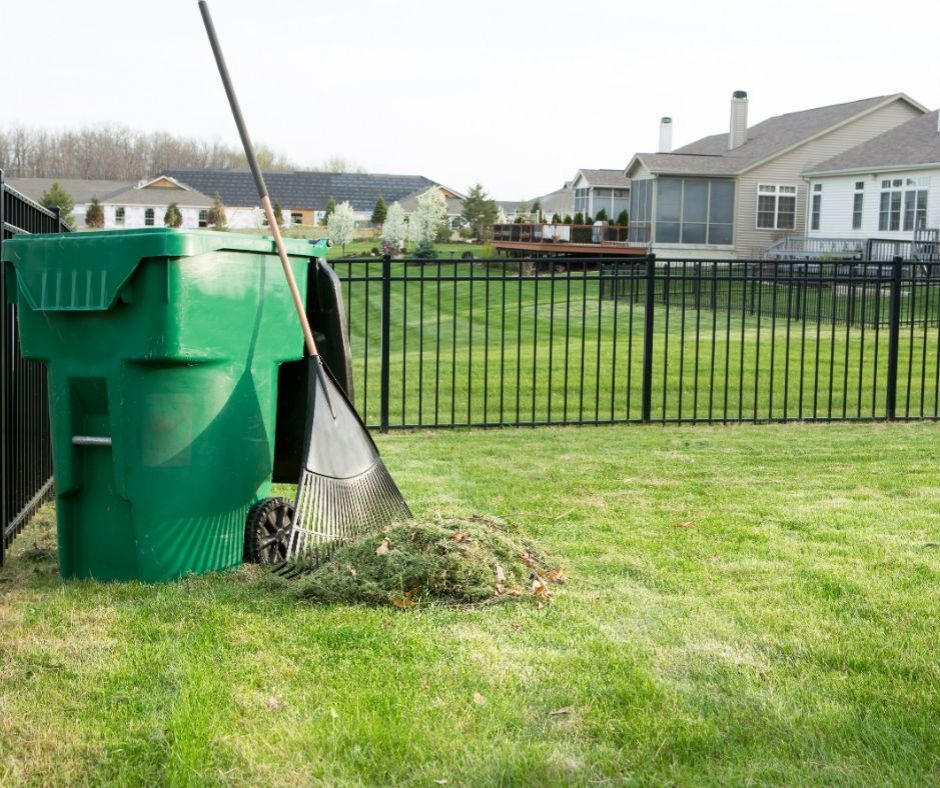 Lawn waste removal in Frankston